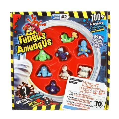 Neco Fun-22526 Fungus Amungus 10 Lu Figür Set 2 .Seri