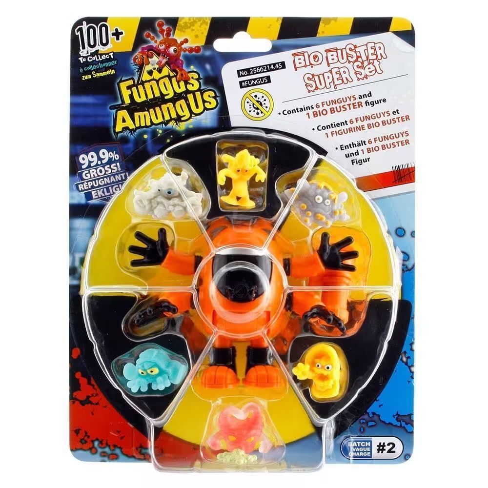 Neco Fun-22538 Fungus Amungus Bio Buster Figür Set
