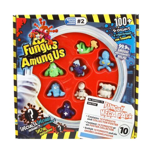 Neco  Fun-22526  Fungus Amungus 10'Lu Figür Set 2.Seri