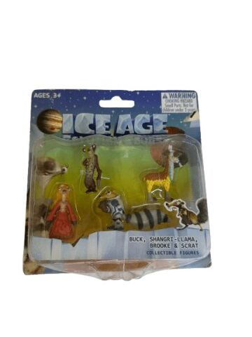 Neco  Ice-75934 Ice Age Film 4'Lü Pvc Figür Set 2 Asst.
