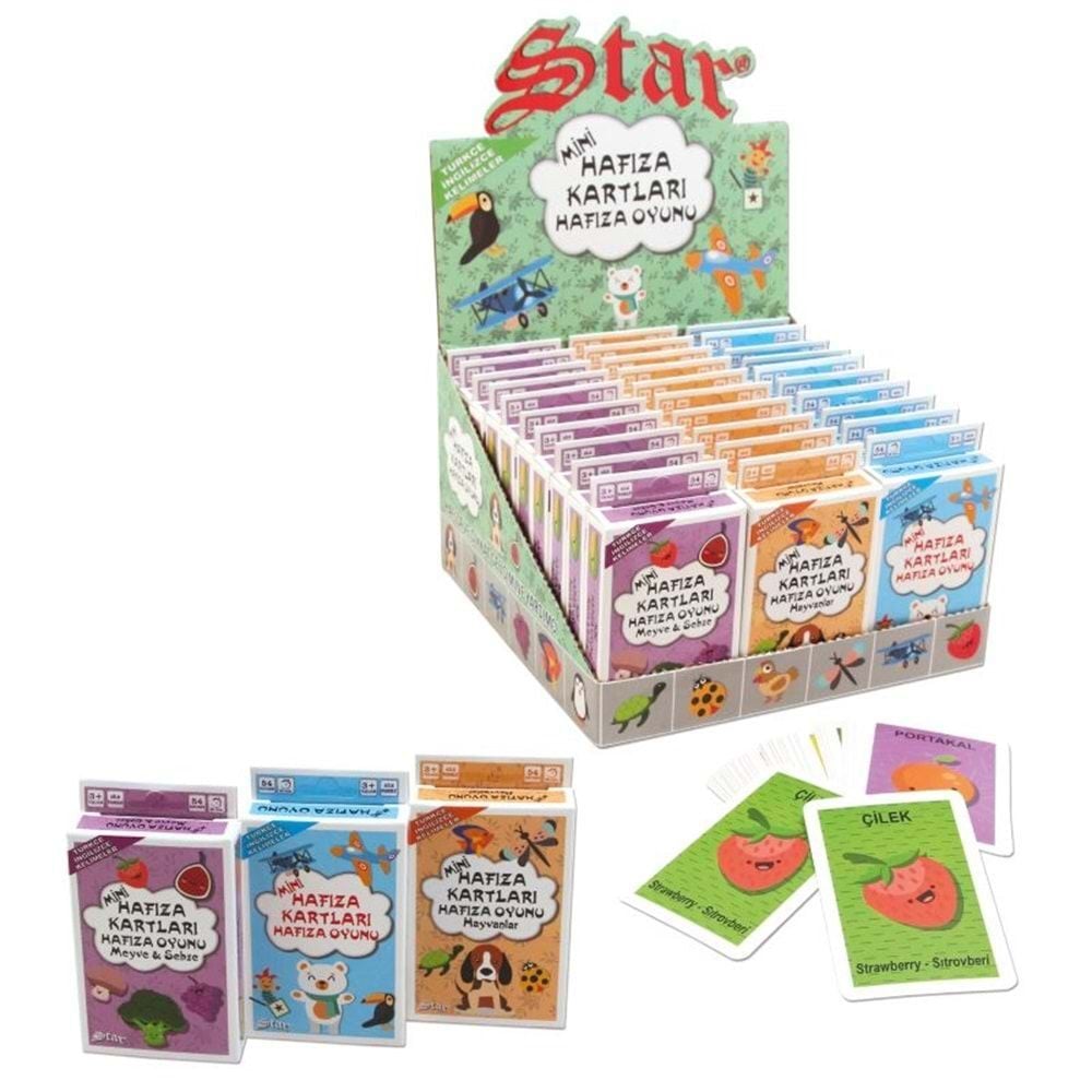 Star 1066430 Hafıza Oyun Kartı