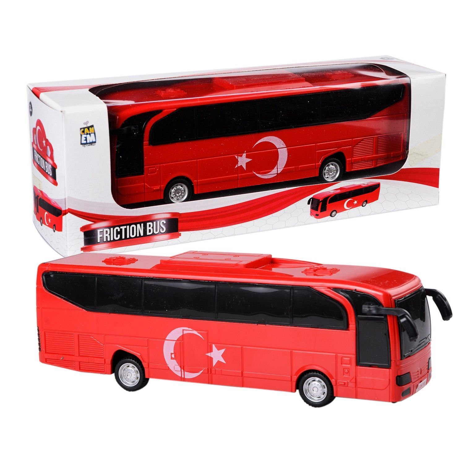 Canem Cnm37 Kut.Sürt.Türtk Bayraklı Otobüs 60