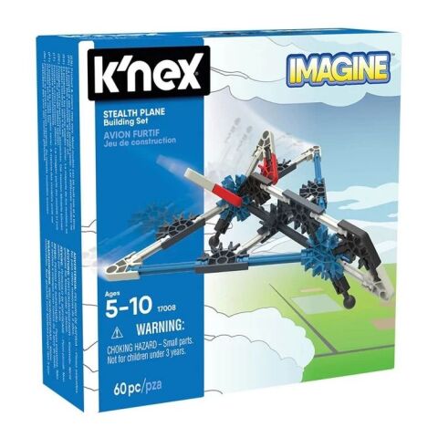 Neco  Knx-17008  K'Nex Stealth Plane