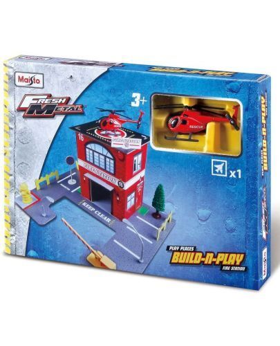 Neco  May-12520  Fresh Metal Build-N-Play Set Asorti
