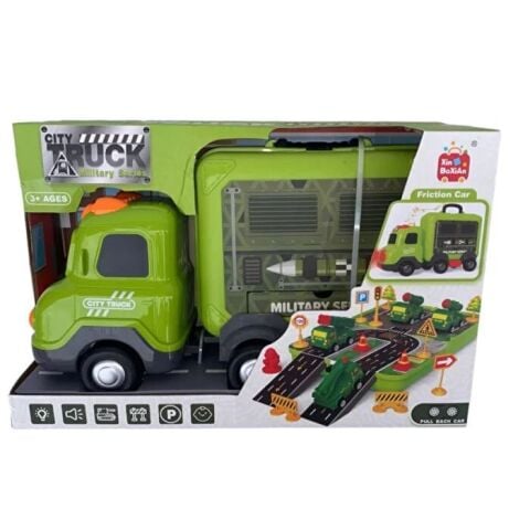 Canem 0950 Sürt.Müz.Işıklı Askeri Araç Set 6