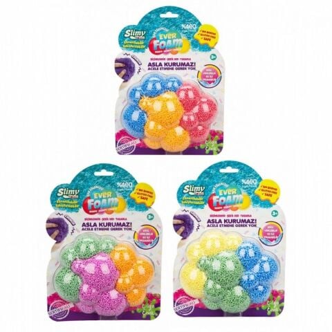Asya 38004 Slimy Ever-Foam 400Ml 3 Renk *12
