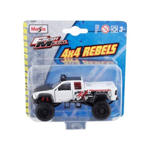 Neco  May-25205  Maisto Fresh Metal 4X4 Rebels Asorti