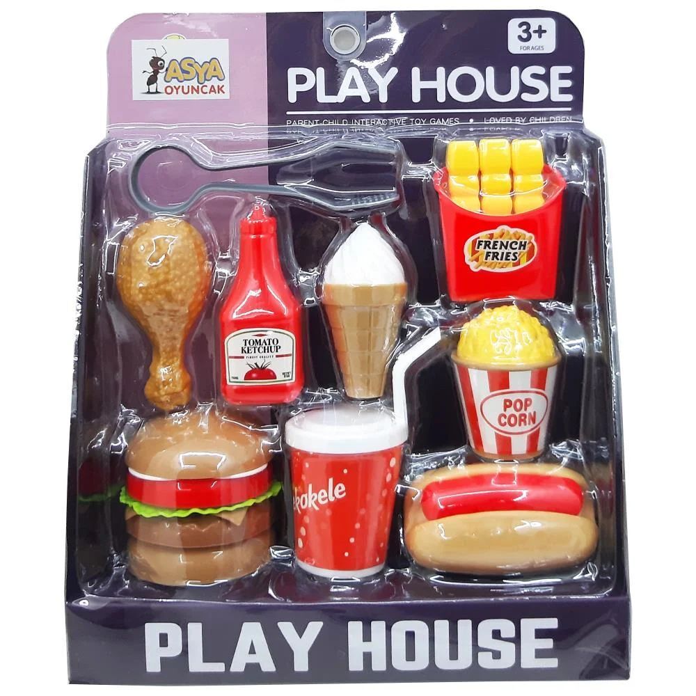 Asya 18126-689-13 Kt. Hamburger Seti *48