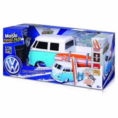 Neco  May-82708  1-16 Type 2 Volkswagen Pickup W-Surf Board R-C