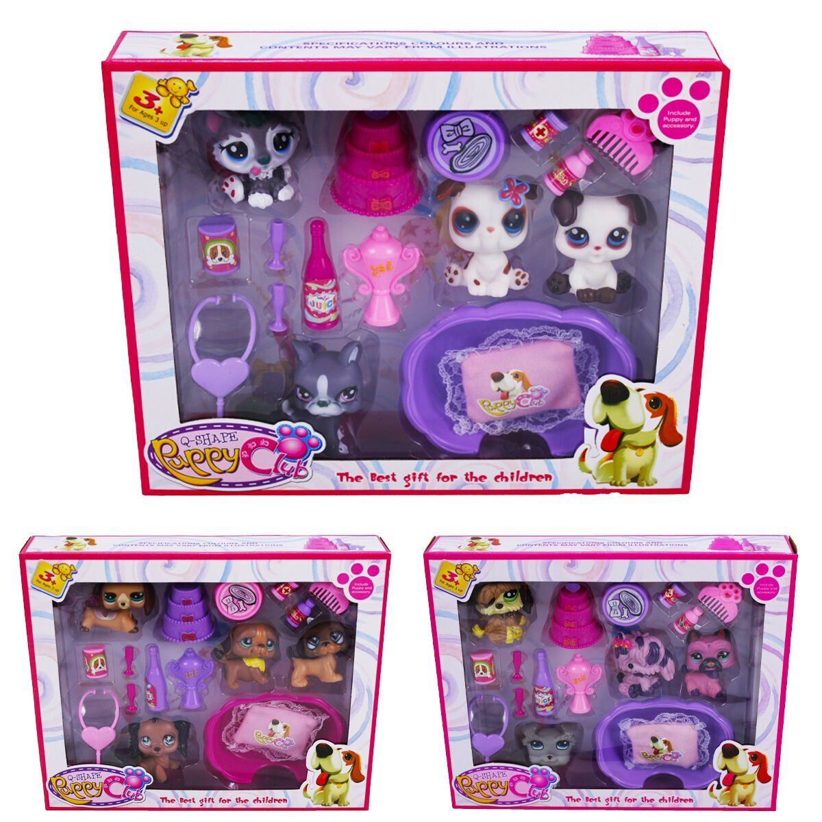 Kzl-Cl2105Abc Kut Yastıklı 5Li Köpek Miniş  *60