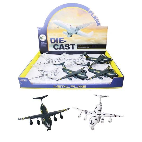 Kzl-H180 Çekbırak Uçak Işıklı Müzikli *144