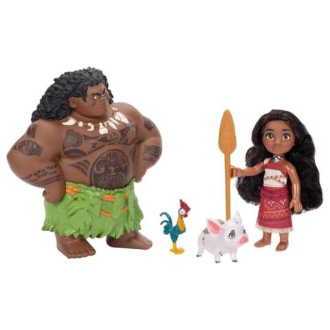 Neco Jkp-237556 Disney Moana-15Cm Maui & Moana Ve Arkadaşları Set