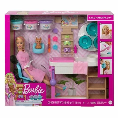Mattel Gjr84 Barbie Wellness - Yüz Bakımı Yapıyor Oyun Seti*3