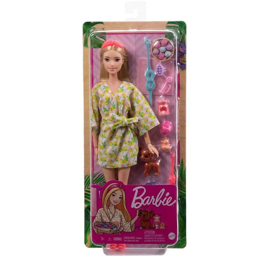 Mattel Gkh73 Barbie Wellness - Barbie'Nin Spa Günü Bebekleri*6