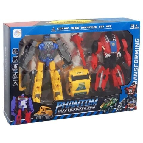 Birlik Hy-7711 Dönüşebilen 2Li Robot Transformers *36