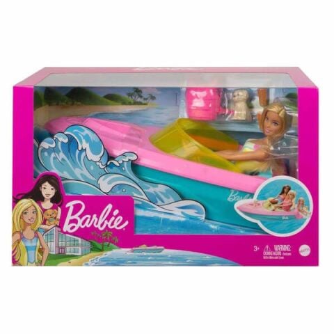 Mattel Grg30 Barbie Bebek Ve Teknesi Oyun Seti*1