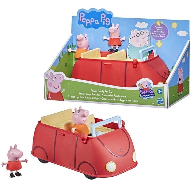 Hasbro F2184 Peppa Pıg Kırmızı Ile Aracı *2
