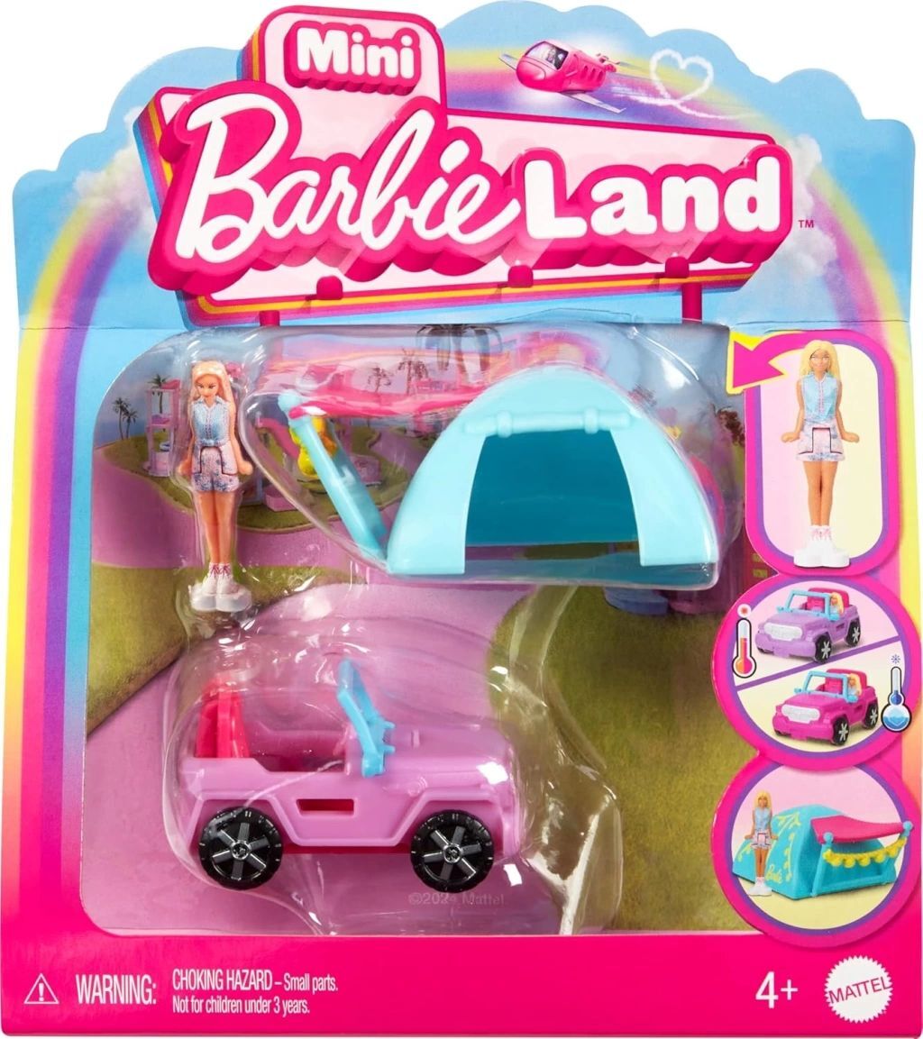 Mattel Hyf38 Mini Barbıeland Araçlar