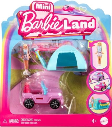 Mattel Hyf38 Mini Barbıeland Araçlar