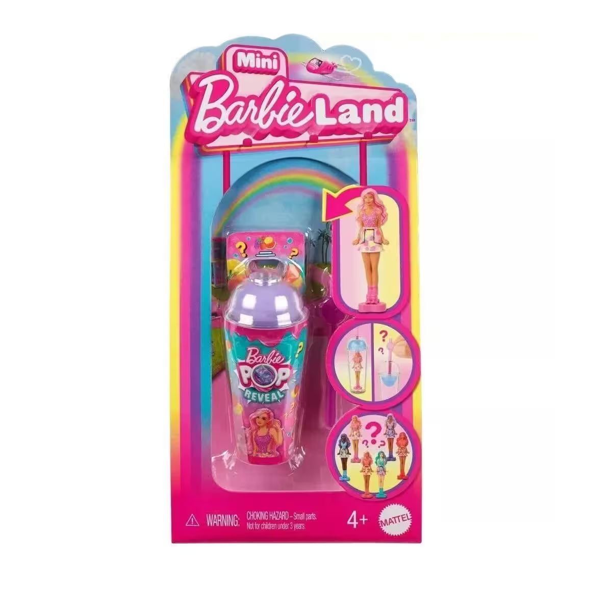 Mattel Hym26 Mini Barbıeland Pop Reveal Bebekler