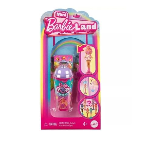 Mattel Hym26 Mini Barbıeland Pop Reveal Bebekler
