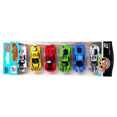 Kzl-K101A31 Kutuda 6 Lı Dıe-Cast Model Arabalar 144
