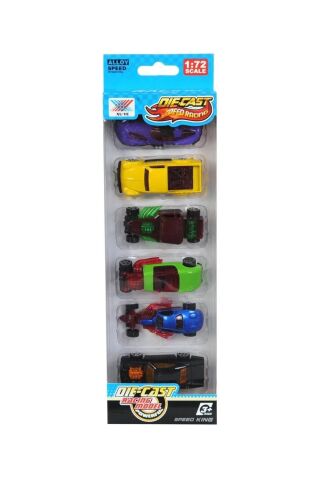 Kzl-K101A33 Kutuda 6 Lı Dıe-Cast Model Arabalar 144
