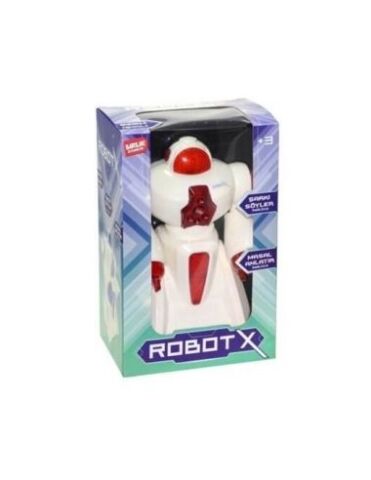Birlik Urt010-002 Türkçe Sesli Kutulu Pilli Robot X