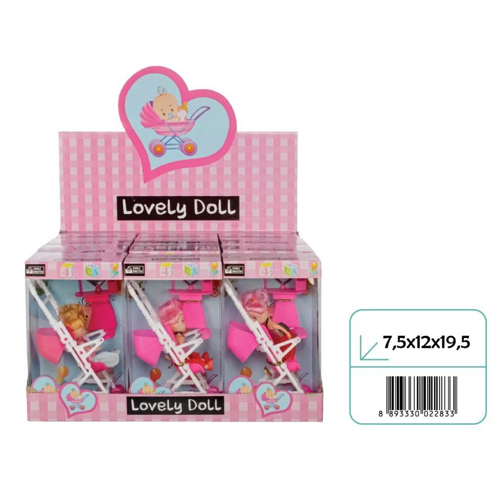 Oydaş 02283 Bebek Anlıly 12Li Stand Puset *120