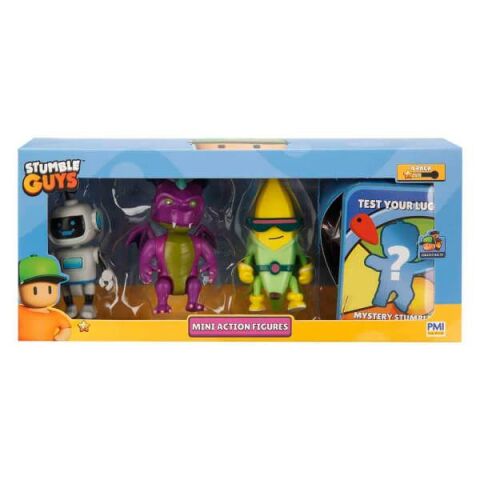 Neco Pmı-Sg3204 Stumble Guys 4 Lü Aksiyon Figür Set Asorti