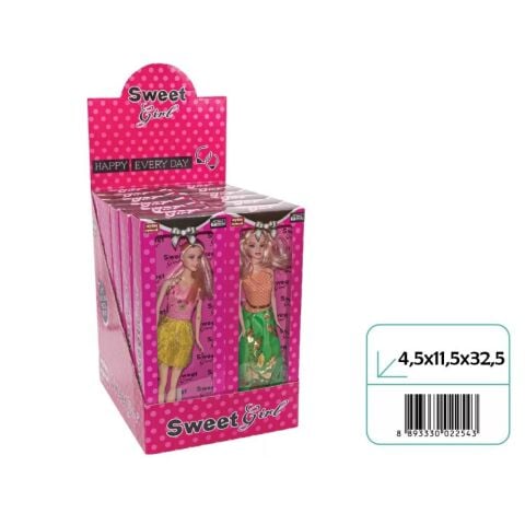 Oydaş 02254 12Lı Standda Sweet Gırl Bebek*144*