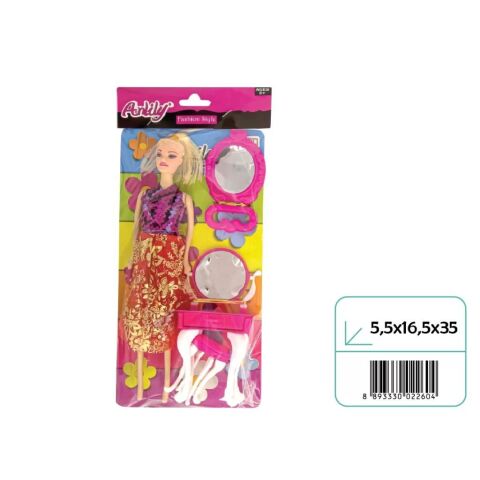 Oydaş 02260 Kart Makyaj Masalı Bebek*144*