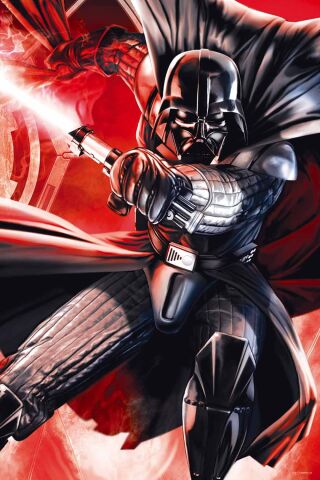 Neco Prm-35577 Prime 3D-Lucas Star Wars-Darth Vader 300 Parça Puzzle-Metal Kutu