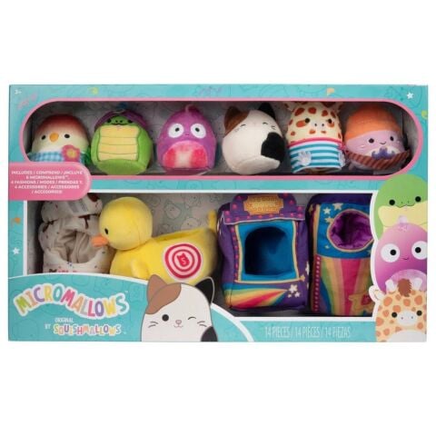 Neco Neco-Sq-Mm0020 Micromallows 6 Figür+4 Aksesuar + 4 Giysi Seti Asorti