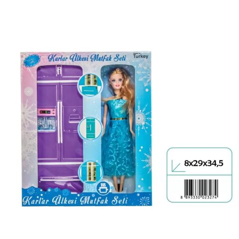 Oydaş 02327 Karlar Ulkesı Dolap Bebeklı*24*