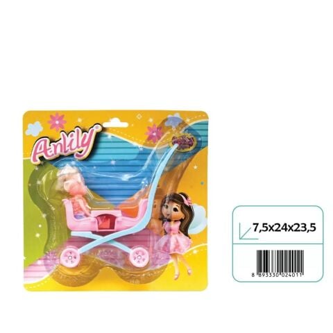 Oydaş 02401 Anlıly Kart 2Lı Puset Bebeklı*135*