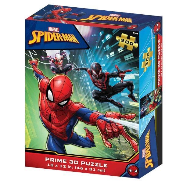 Neco Prm-33034 Prime 3D-Spider-Man-200 Parça Puzzle