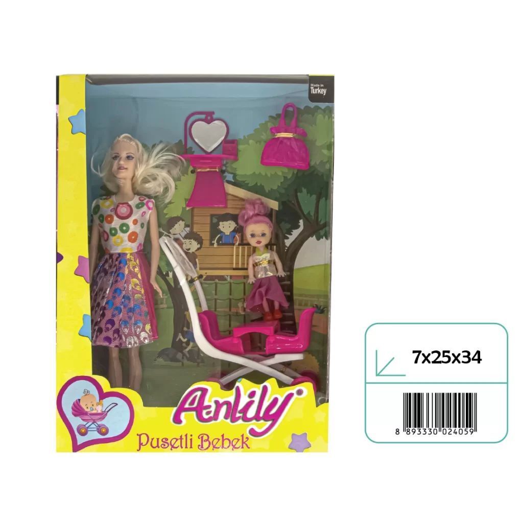 Oydaş 02405 Anlıly Kutuda 2Lı Pusetlı Bebek*48*