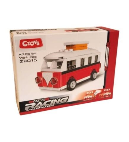 Ctoy-22015/16/17/18 Mini Parçalı Blok Araçlar 4'Lü Stand