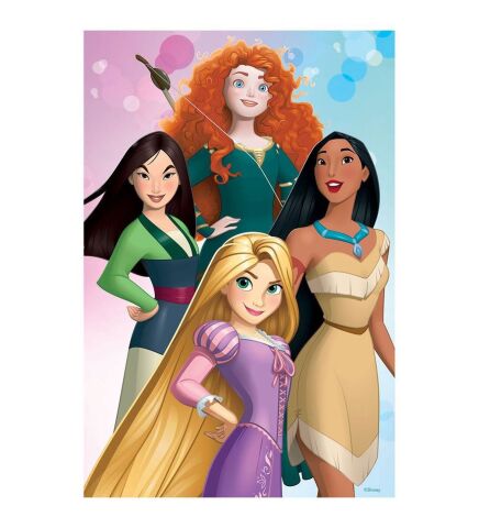 Neco Prm-33357 Prime 3D-Dısney Prensesler 200 Prç Puzzle