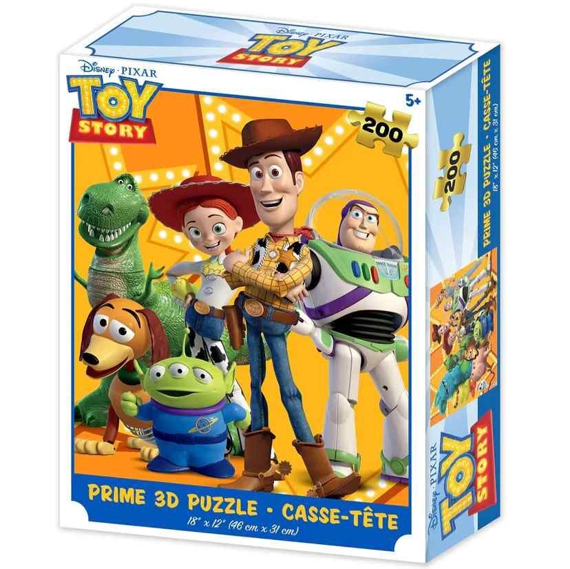 Neco Prm-33041 Prime 3D-Disney Toy Story-200 Parça Puzzle