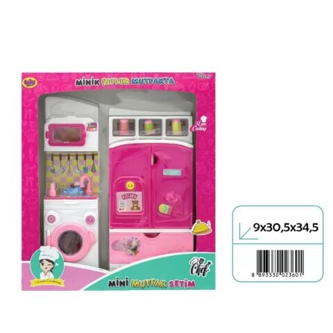 Oydaş 02360 Minik Şefler Buzdolabı Çamaşır Makinesi 2'Li