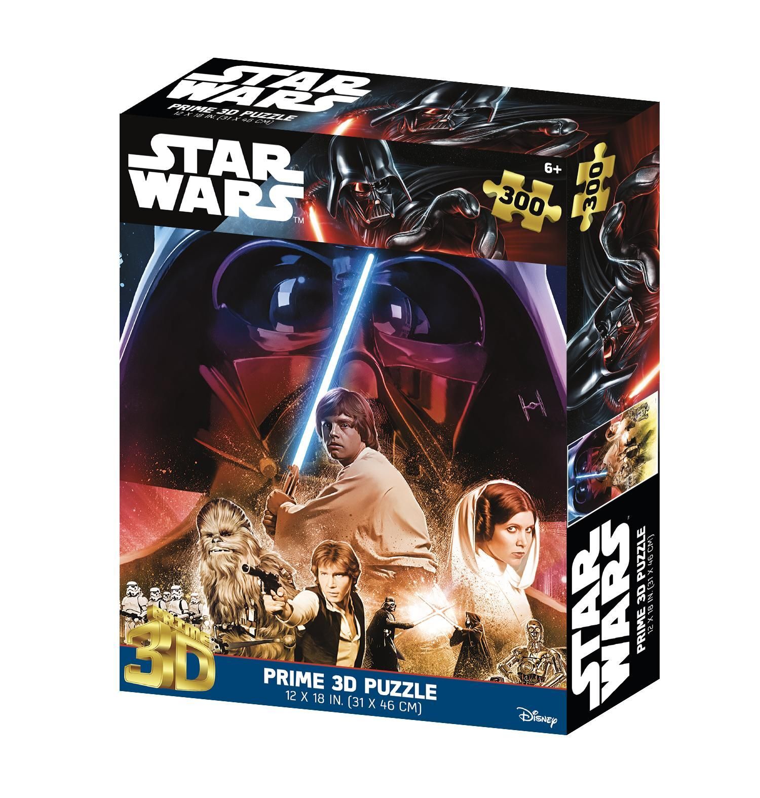 Neco Prm-33148 Prime 3D-Lucas Star Wars Classic-300 Parça Puzzle