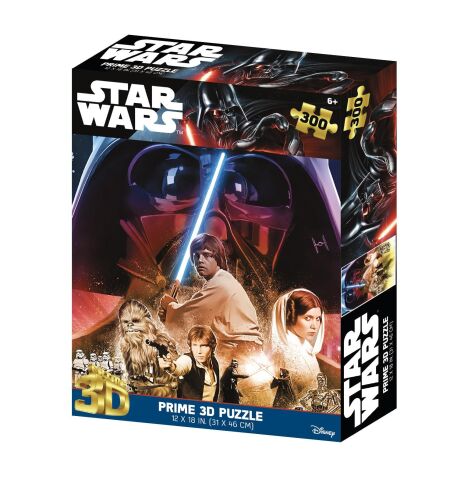 Neco Prm-33148 Prime 3D-Lucas Star Wars Classic-300 Parça Puzzle