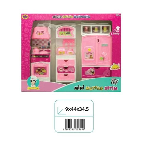Oydaş 02361 Minik Şefler 3'Lü Dolap Seti
