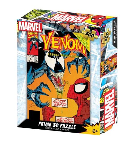 Neco Prm-33186 Prime 3D-Marvel Comics Venom-300 Parça Puzzle
