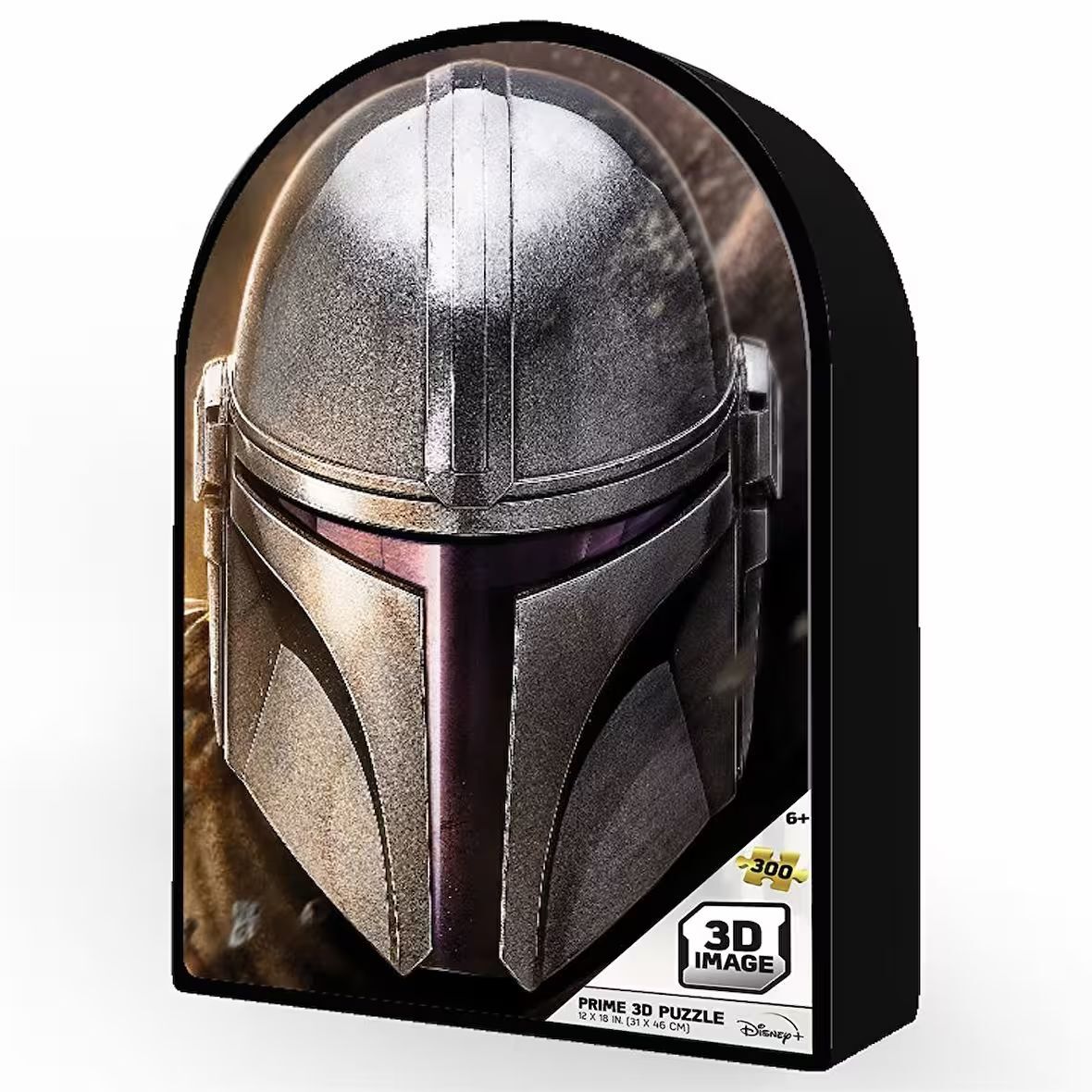 Neco Prm-35580 Prime 3D-Lucas The Mandalorian 300 Parça Puzzle-Metal Kutu