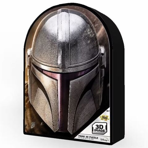 Neco Prm-35580 Prime 3D-Lucas The Mandalorian 300 Parça Puzzle-Metal Kutu