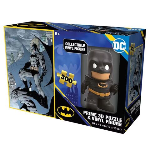 Neco Prm-35806 Prime 3D-Batman Figür Ve 300 Parça Puzzle
