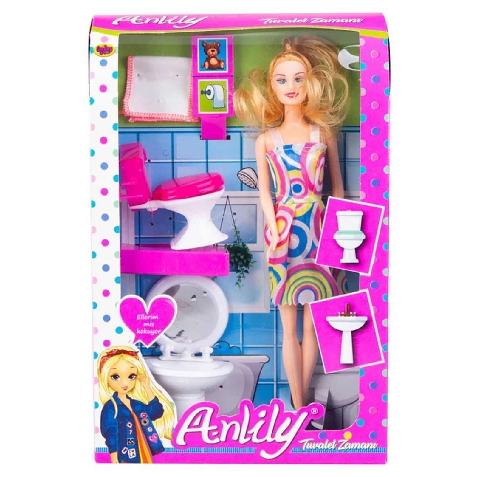 Oydaş 02443 Anlıly Kutuda Klozetli Lavabolu Bebek